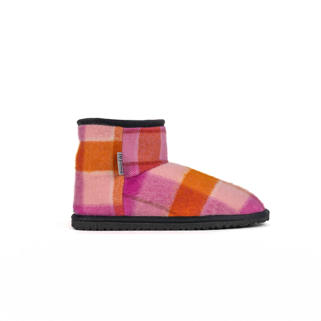 Blush n Blaze Tartan Short Boot