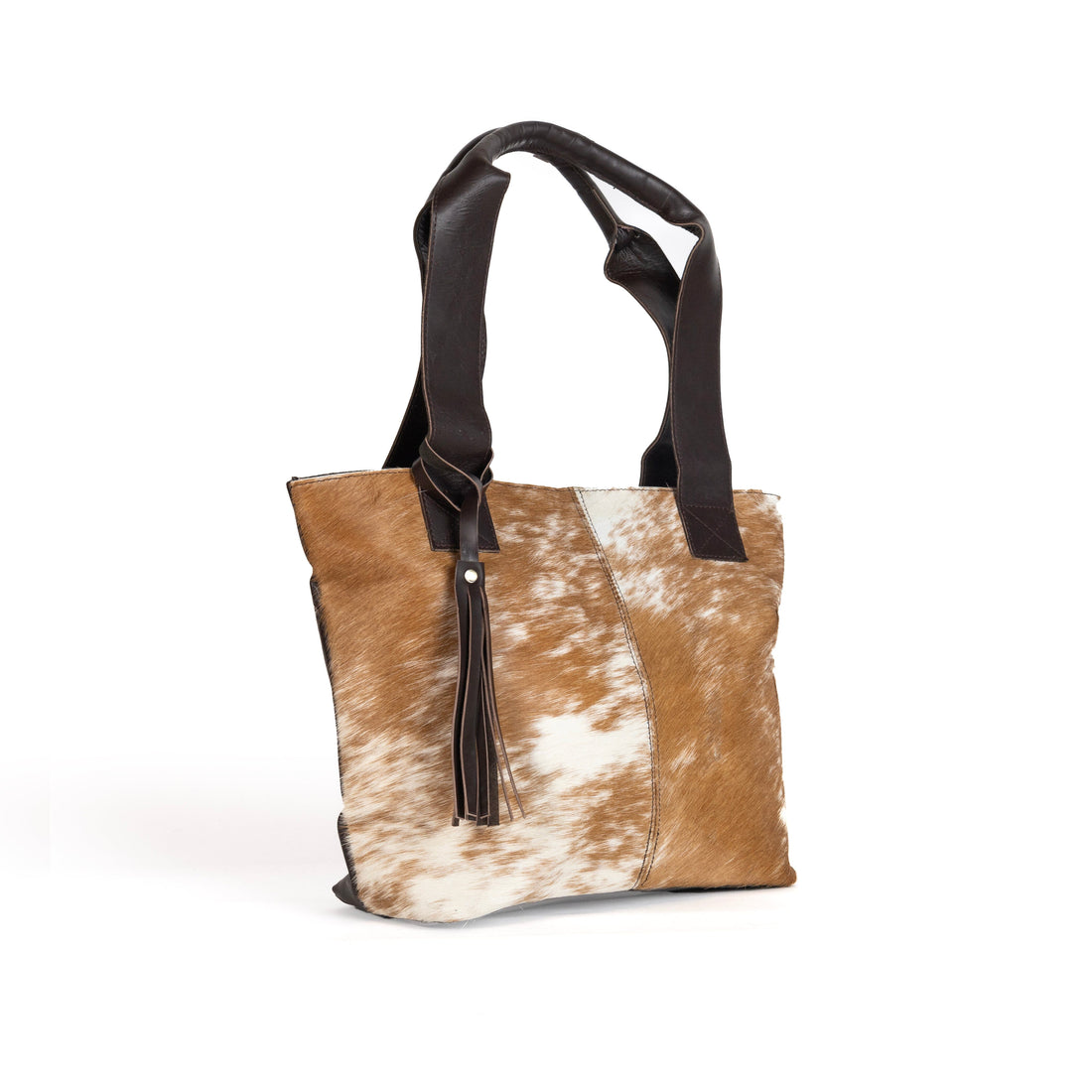 The Roam Away Cowhide Tote