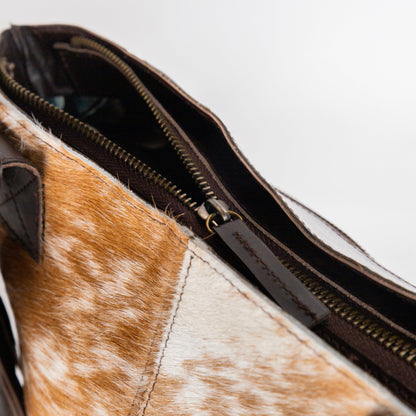 The Roam Away Cowhide Tote