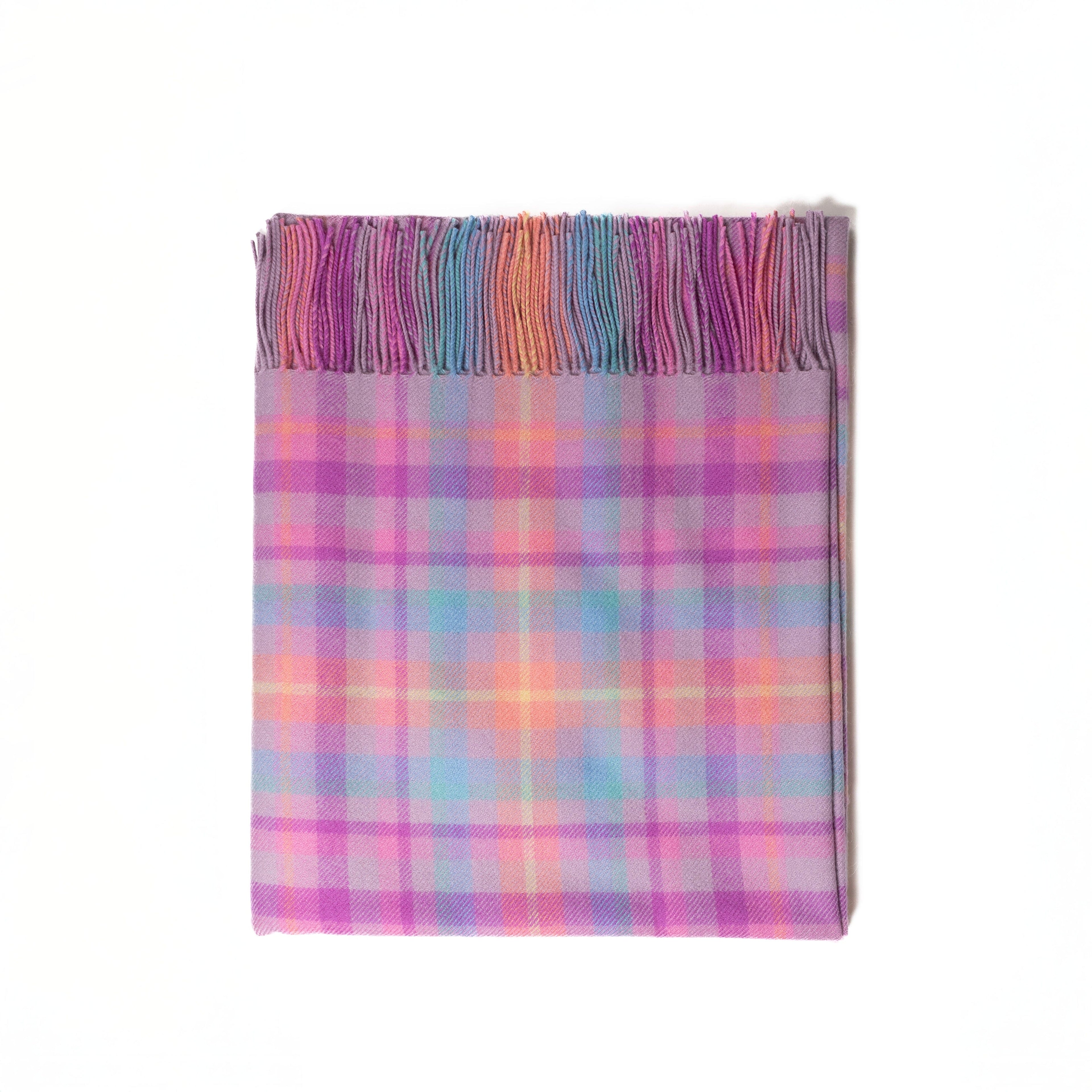 Ambrosia Tartan Lambswool Blanket