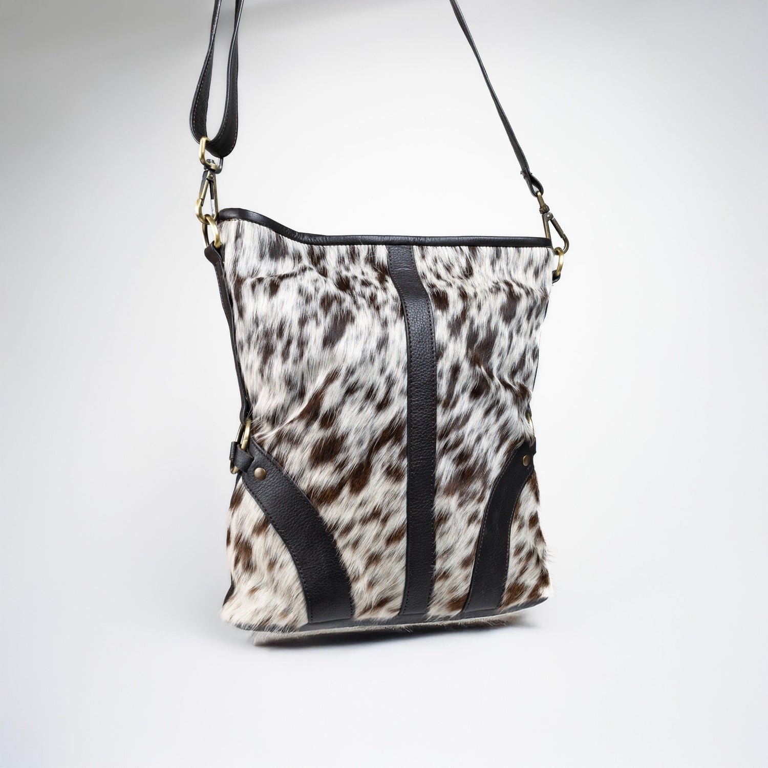 Clara Cowhide Messenger Bag