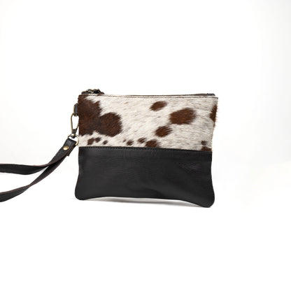 Cowhide Leather Envelope Purse