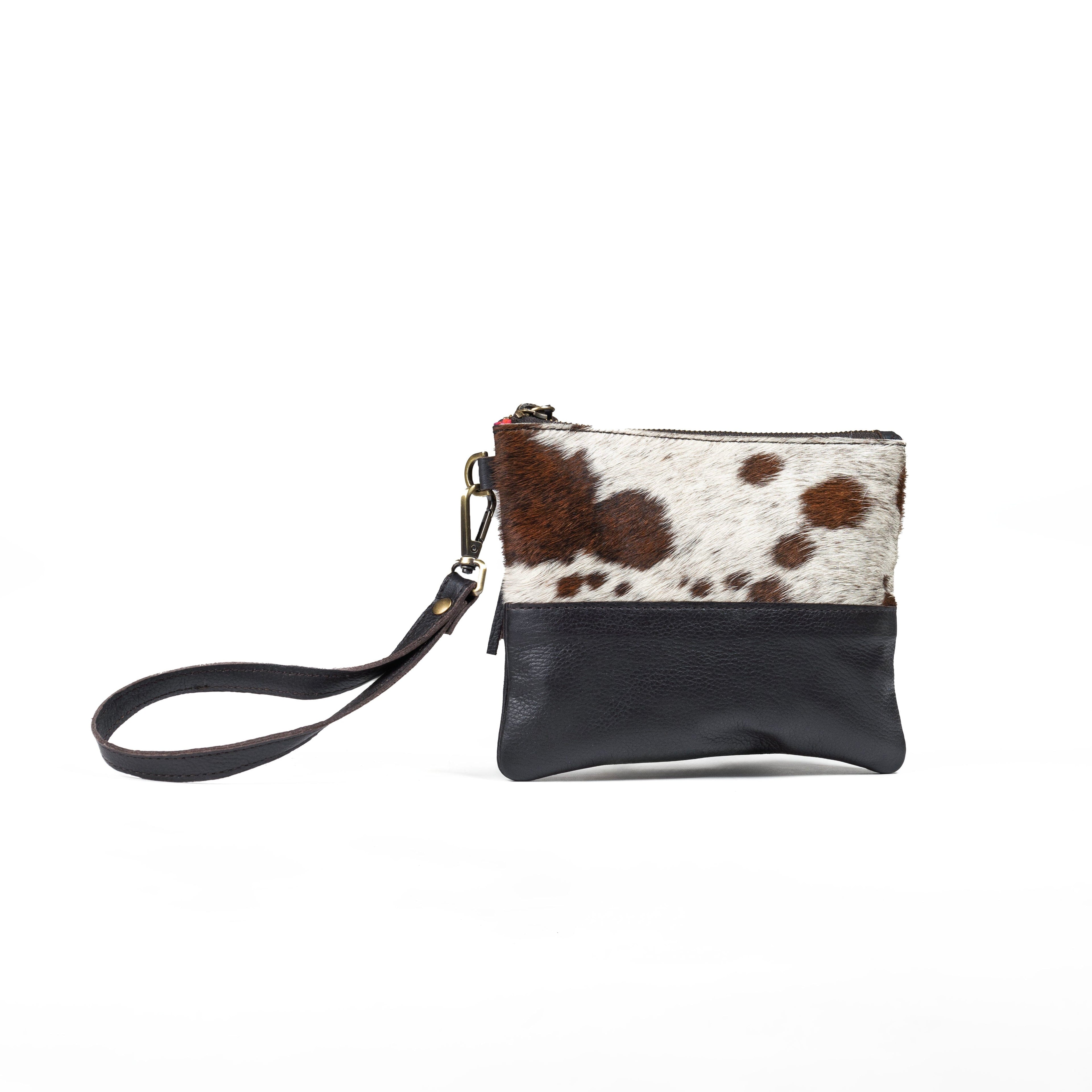 Cowhide Leather Envelope Purse