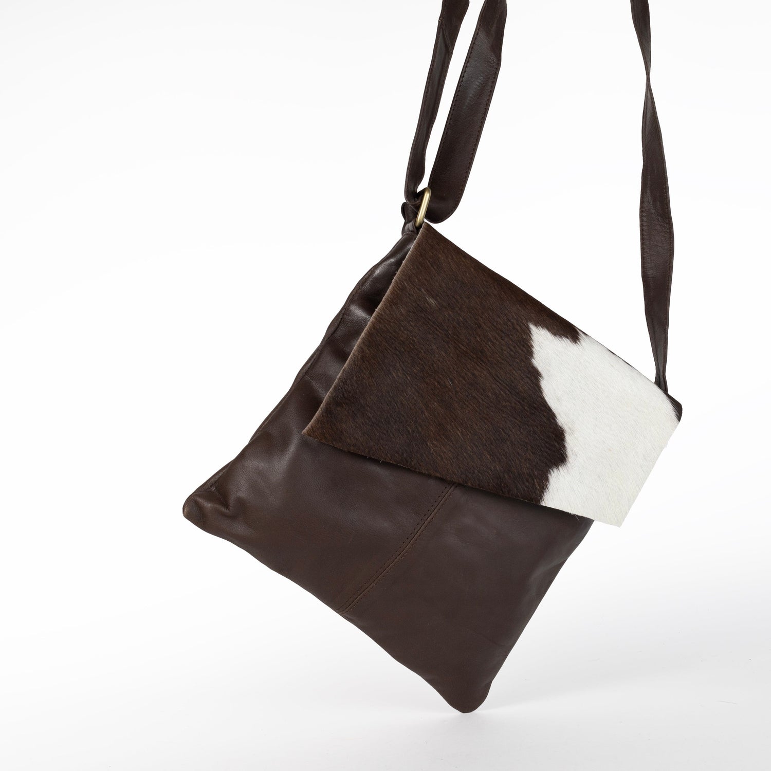 Mini Raw Cut Cowhide Handbag