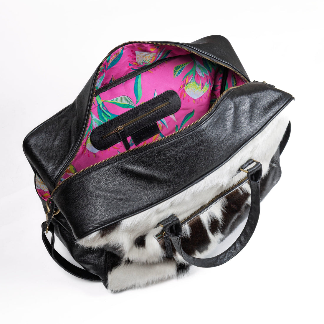 The Ciao Cowhide Travel Bag