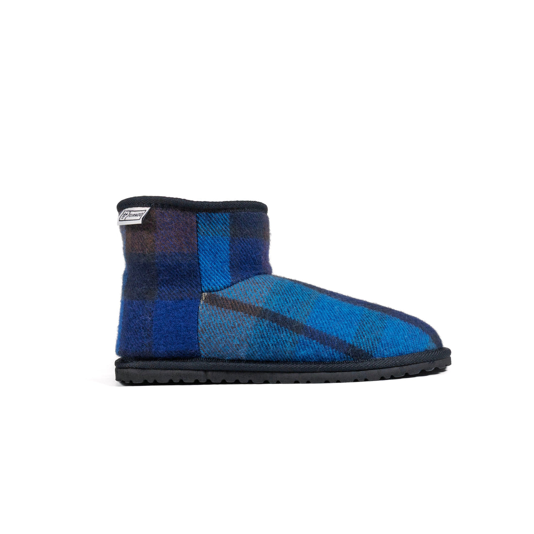 Buchanan Blue Tartan Short Boot