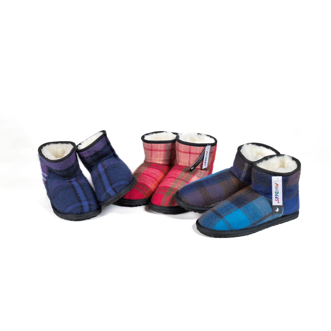 Scotland Forever Modern Tartan Short Boot