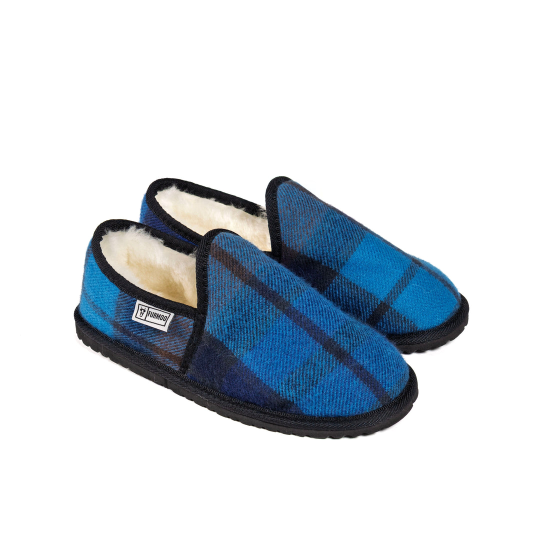 Enclosed Buchanan Blue Tartan Moodle
