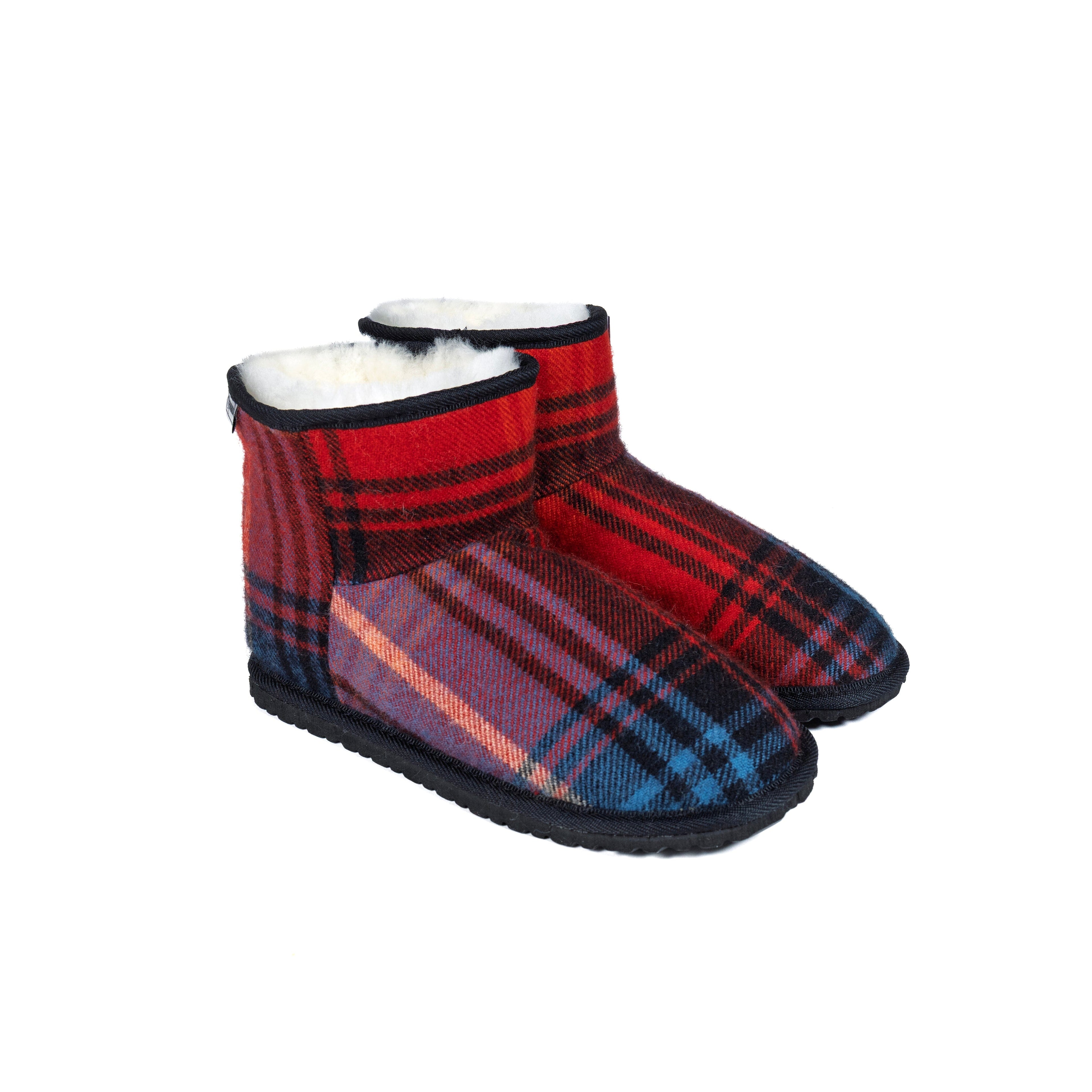 Ruby Tartan Short Boot