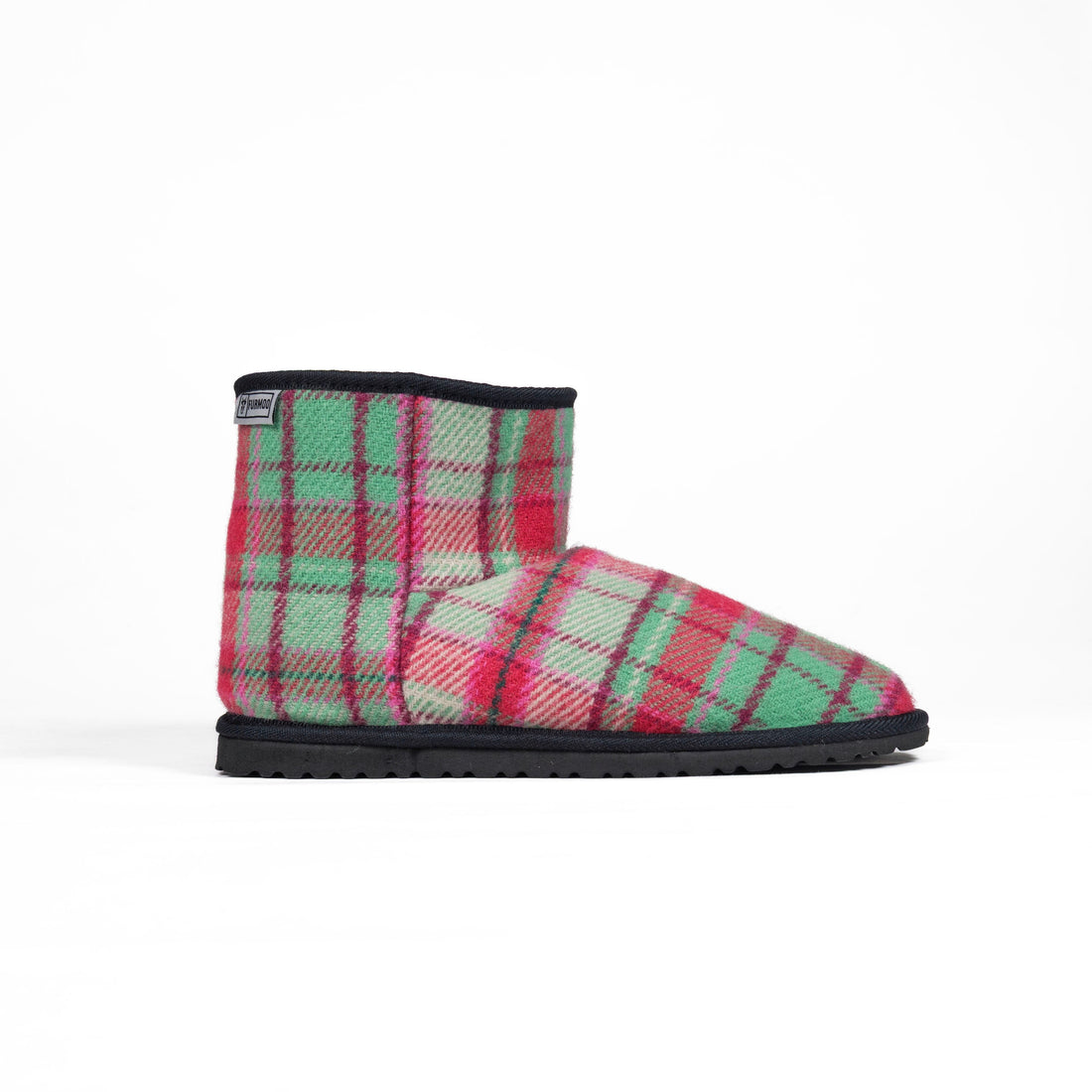 Toothpaste &amp; Tea Towel Tartan Short Boot