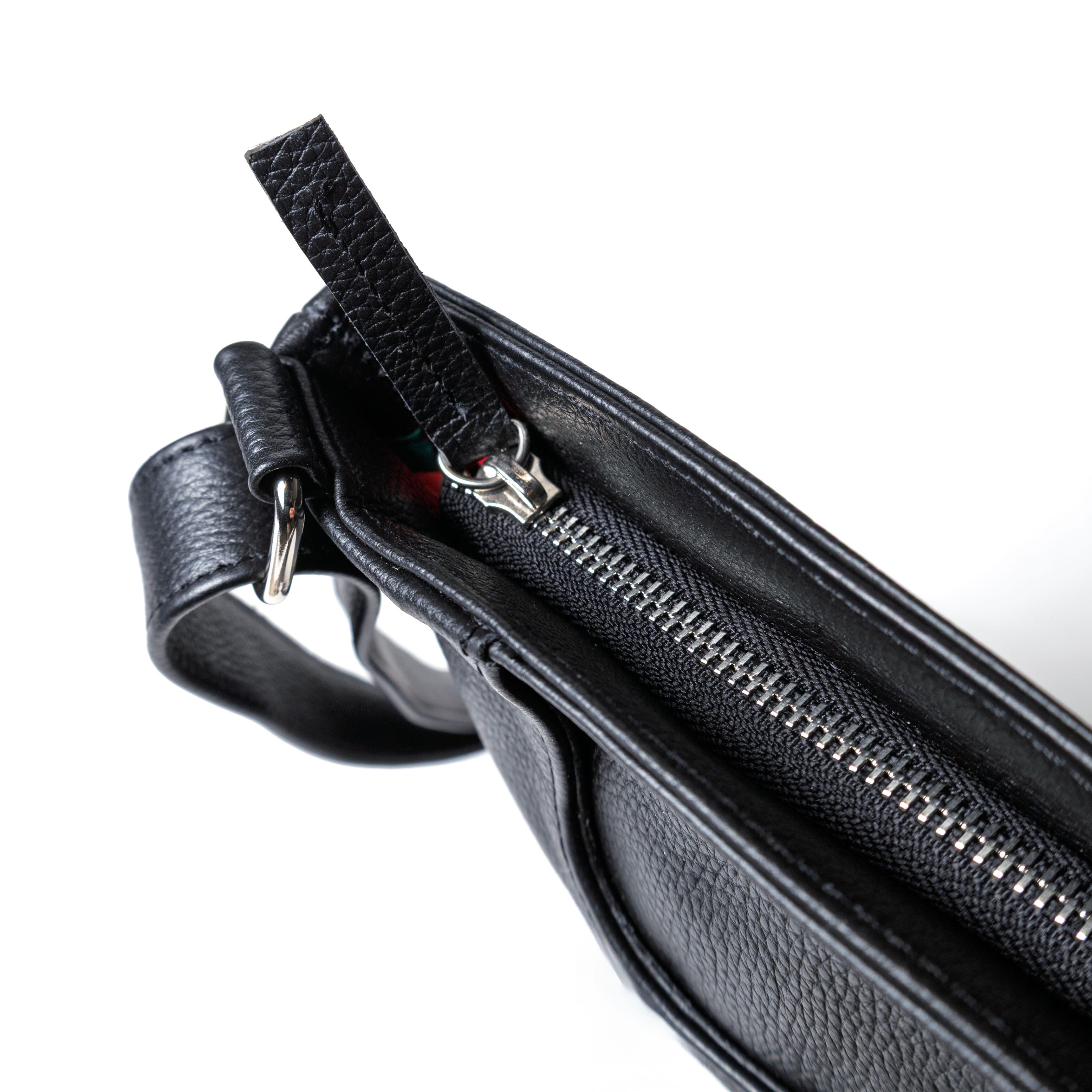 Mini Leather Cowhide Messenger Bag