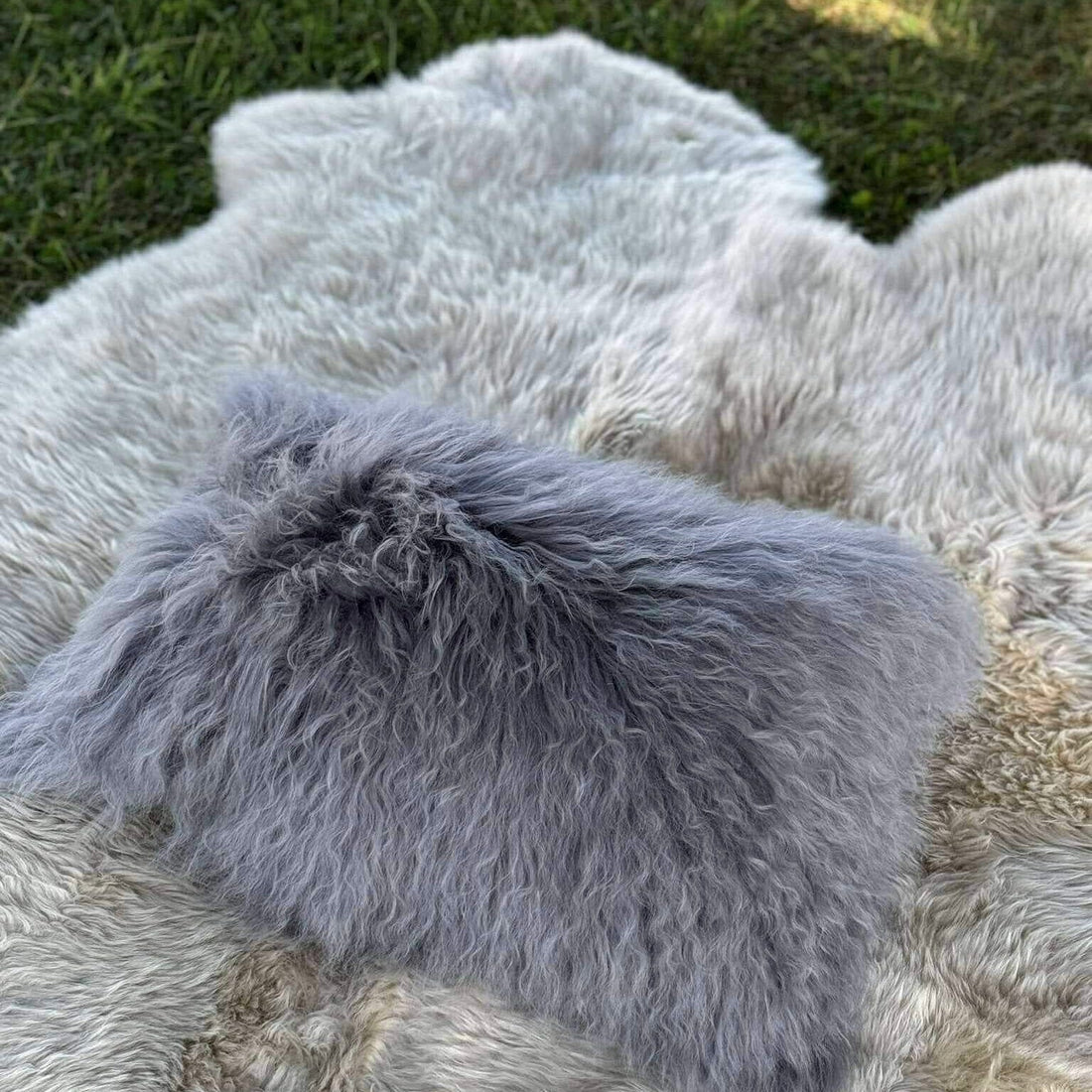 Tibetan Sheepskin Cushion Covers - Launching Black Friday