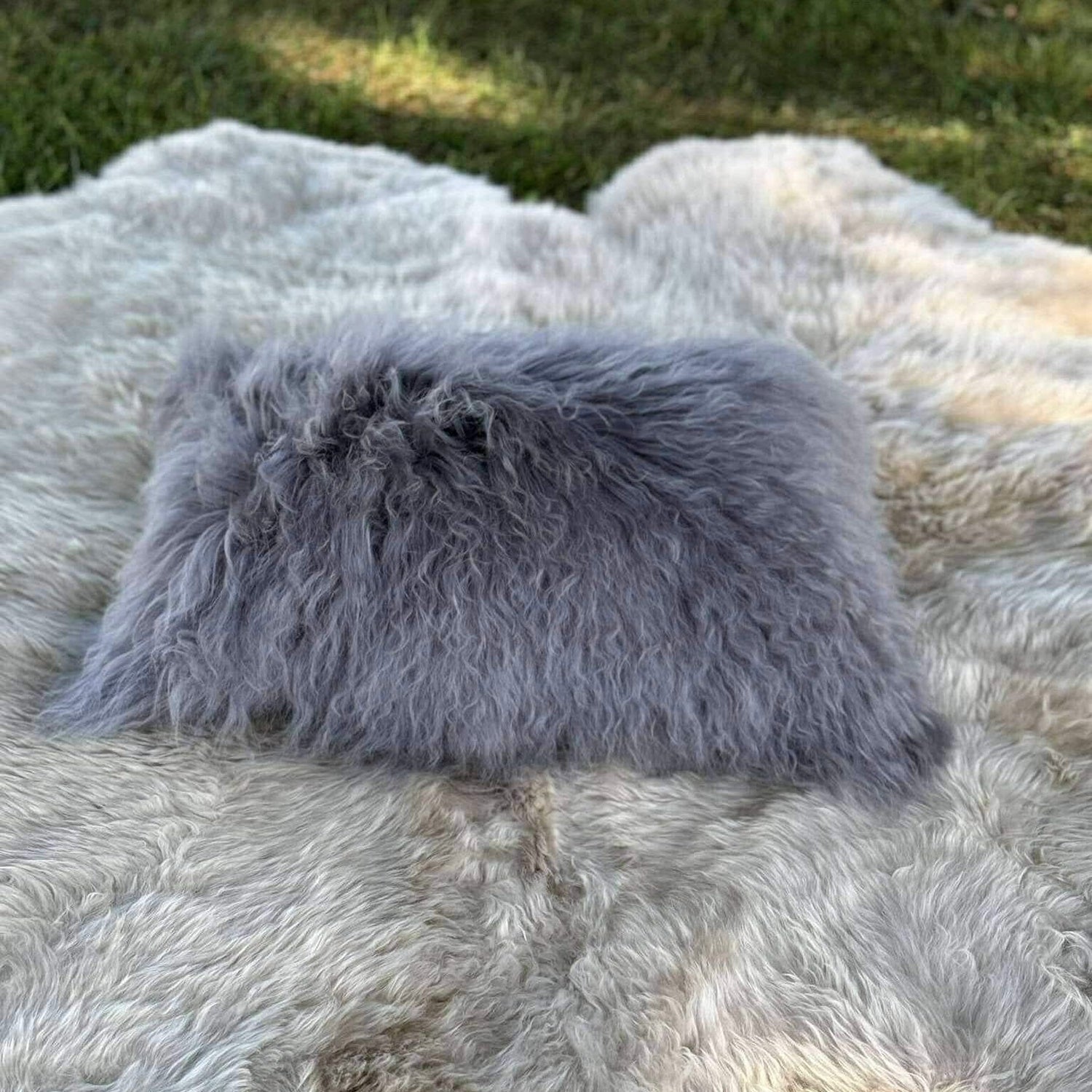 Tibetan Sheepskin Cushion Covers - Launching Black Friday