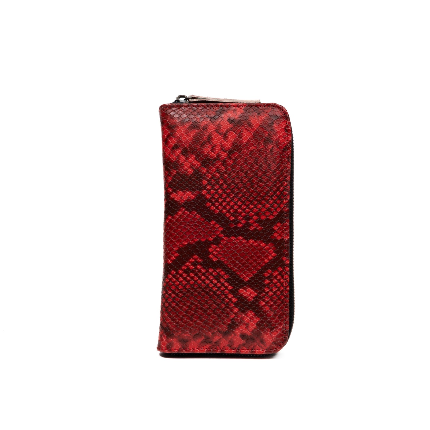 The Serpentia Snake Print Leather Wallet