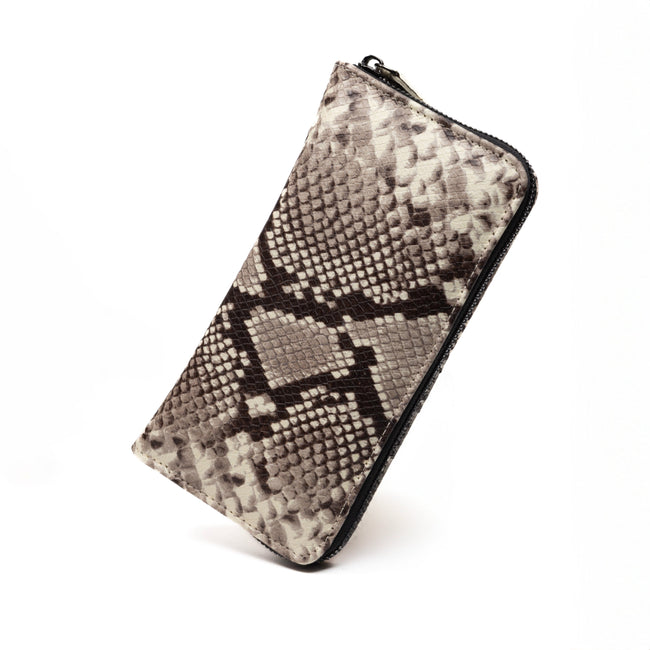 The Serpentia Snake Print Leather Wallet