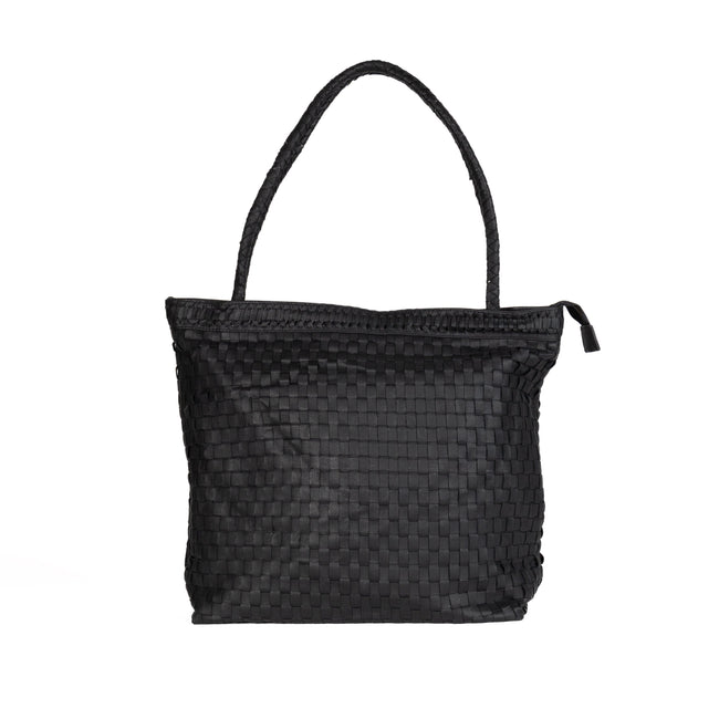 The Hold All Weave Leather Tote Bag