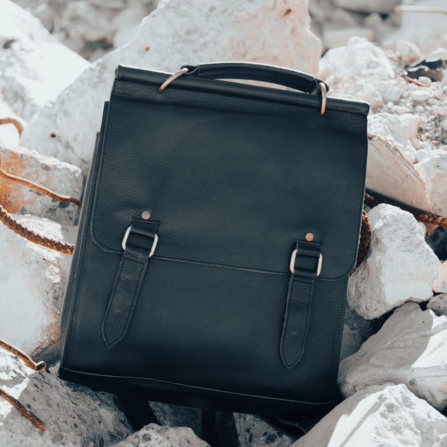 Shadowluxe Leather Backpack