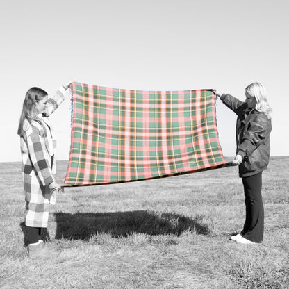 Bruce of Kinnaird Antique Tartan Lambswool Blanket