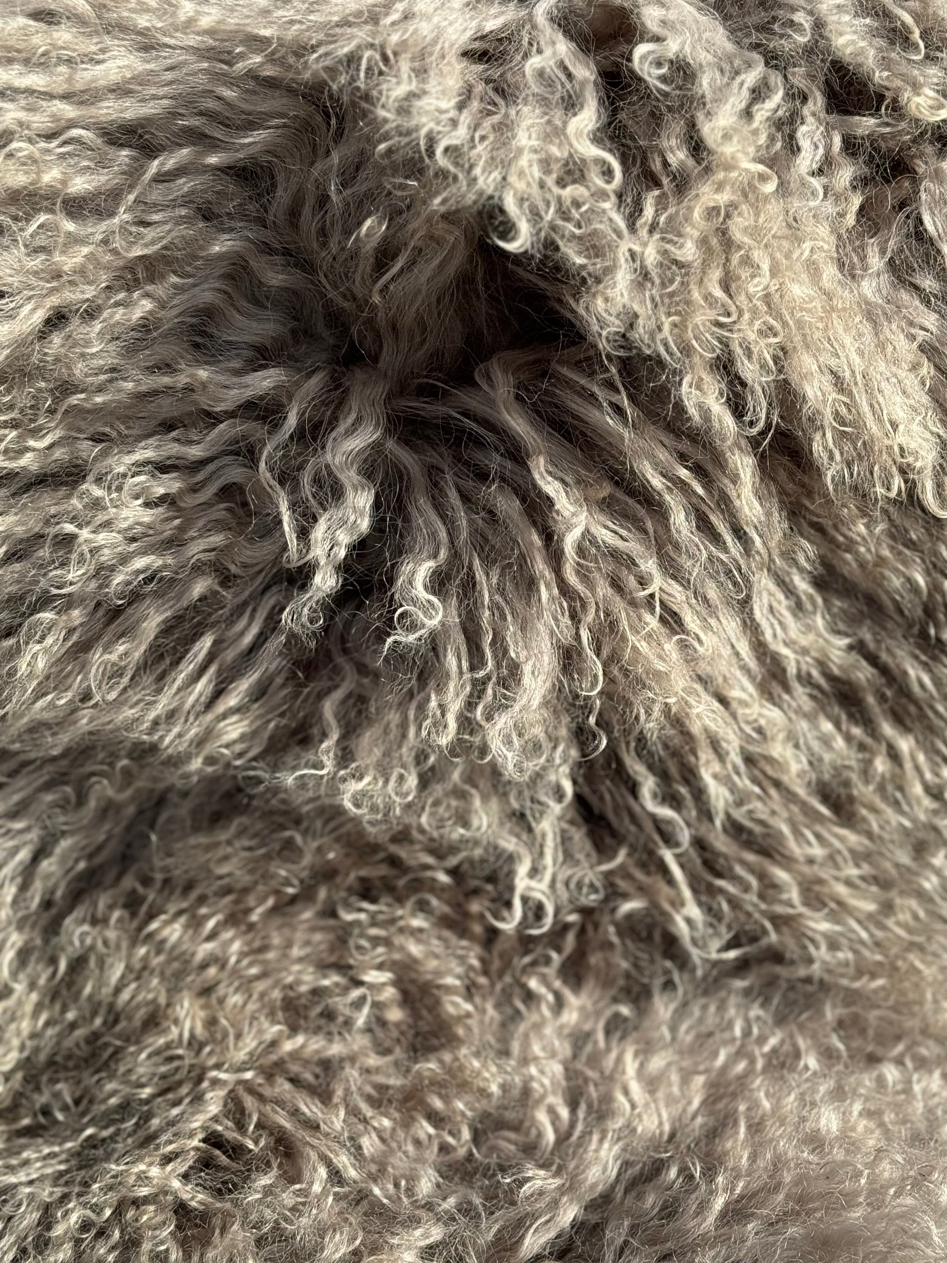 Tibetan Sheepskin Throw Clearance