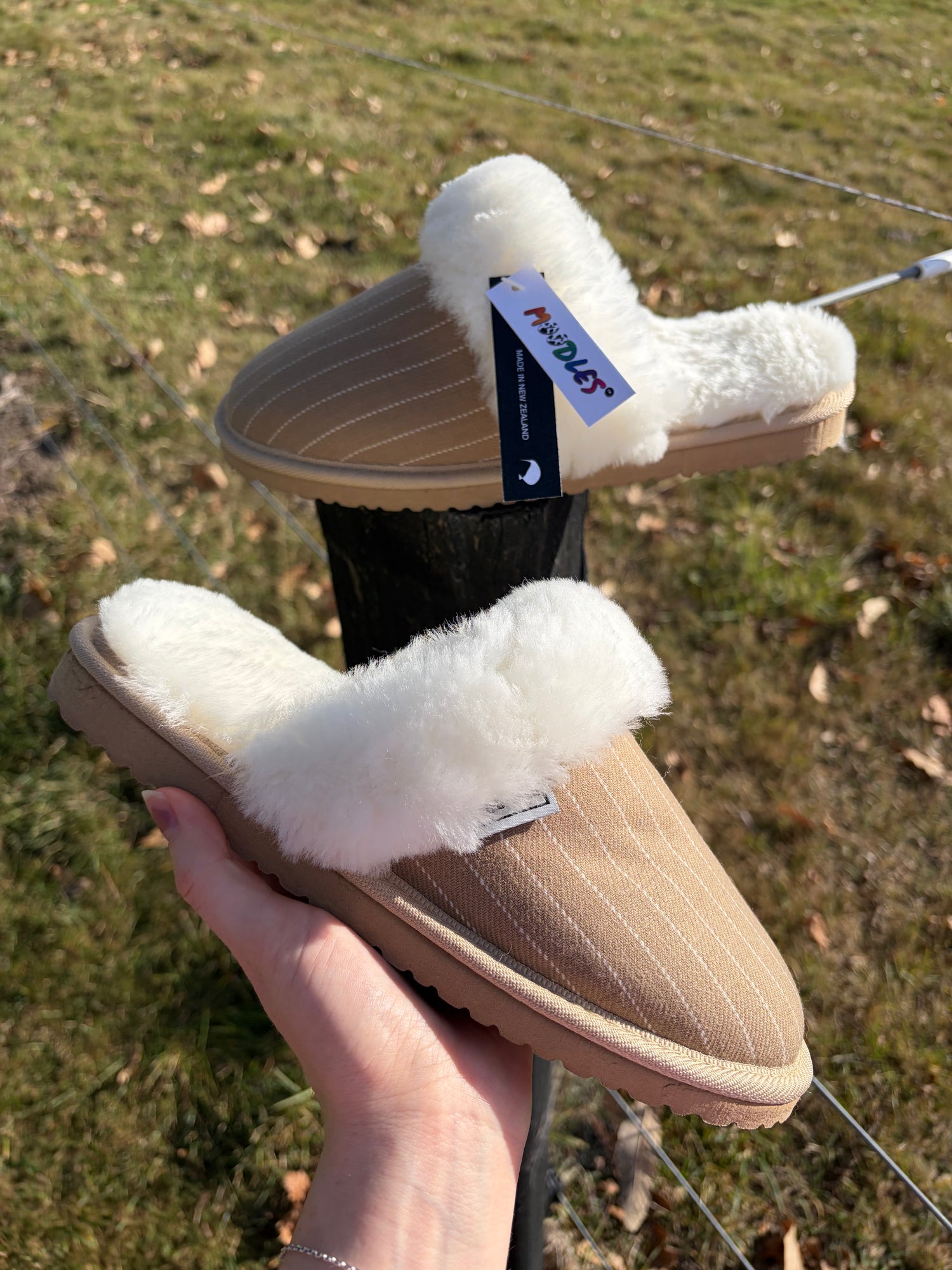 Lounge 101 Sheepskin Slipper