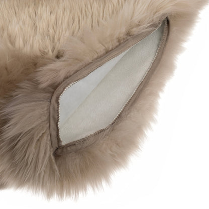 Double Sided Sheepskin Cushion Cover