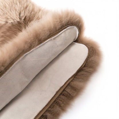 Double Sided Sheepskin Cushion Cover