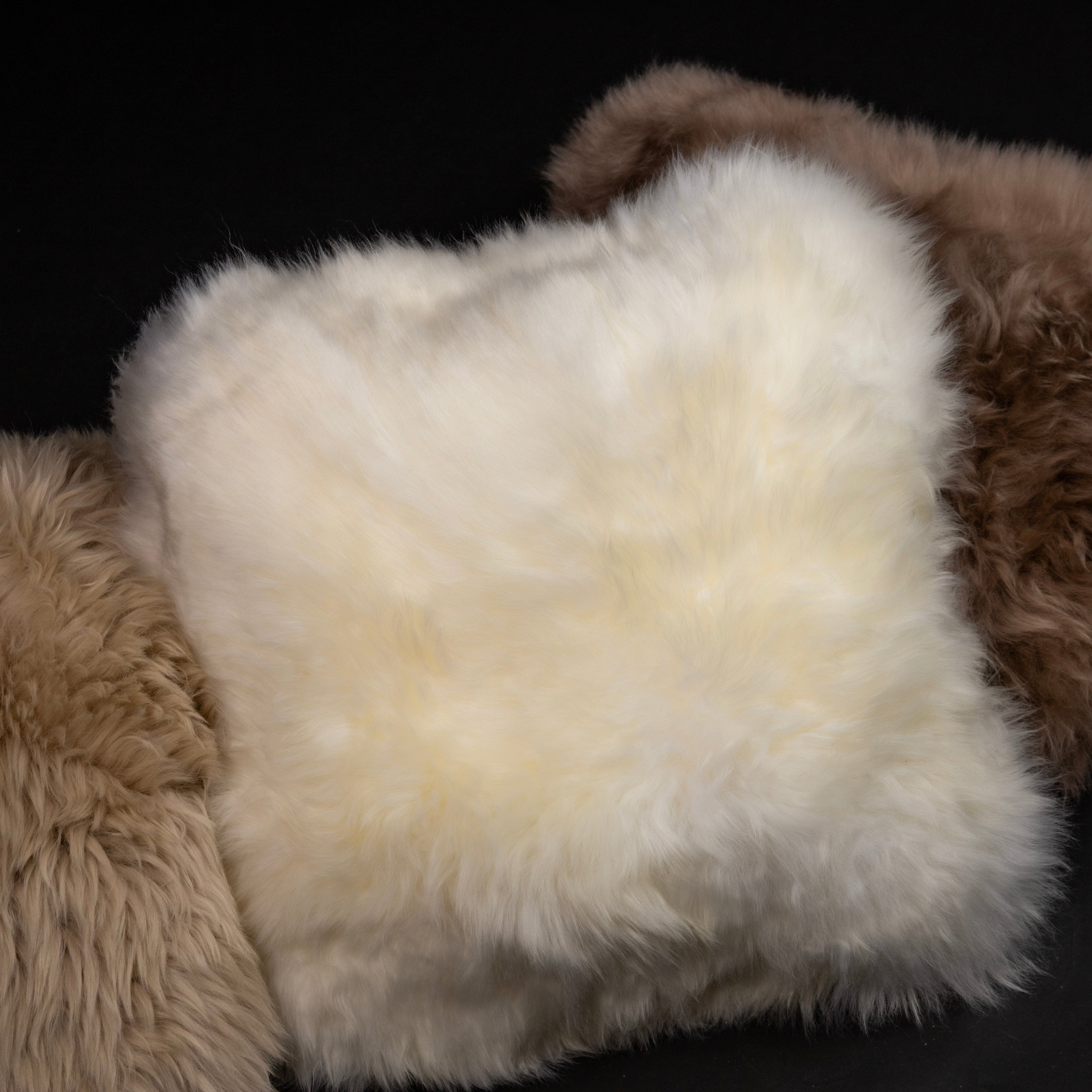 Double Sided Sheepskin Cushion Cover