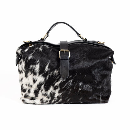 The Keep Her Cowhide Satchel