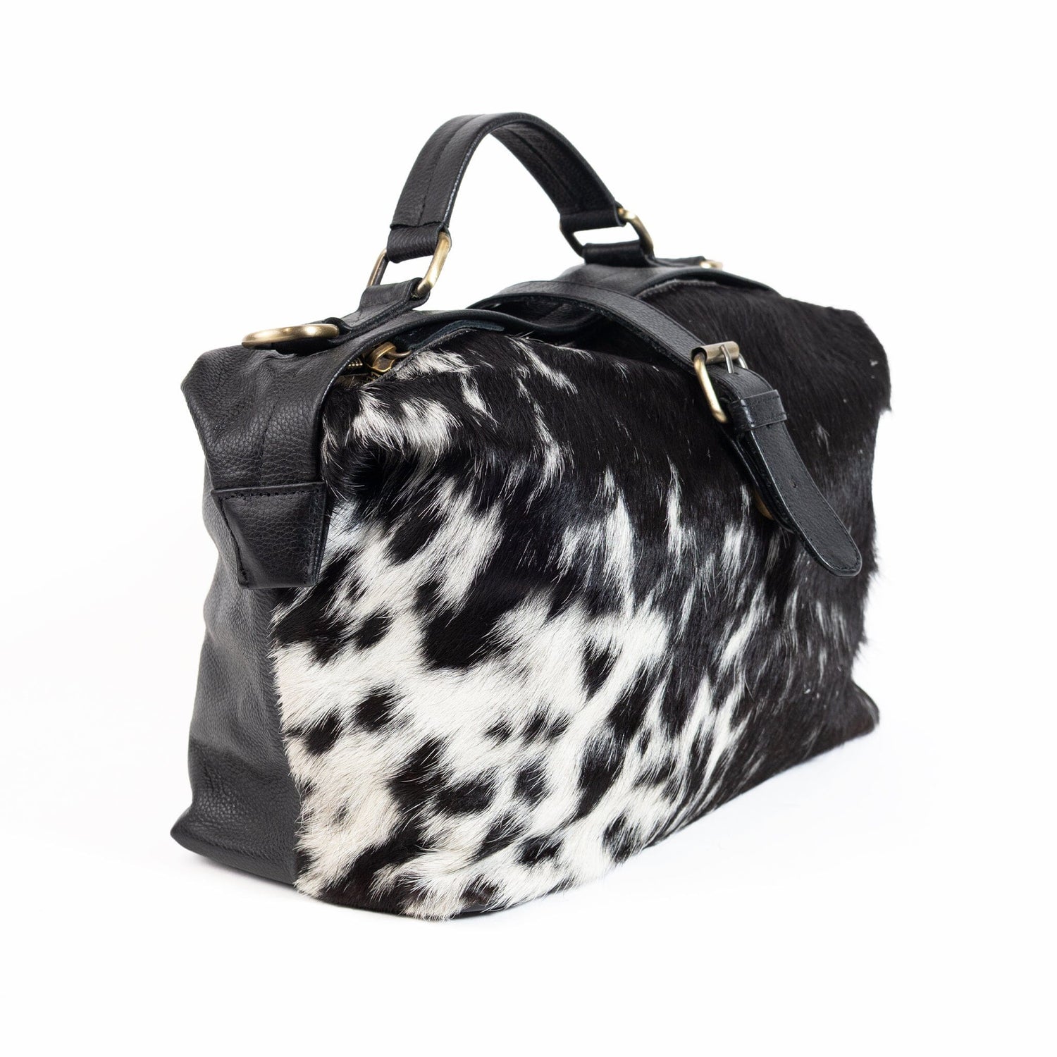The Keep Her Cowhide Satchel