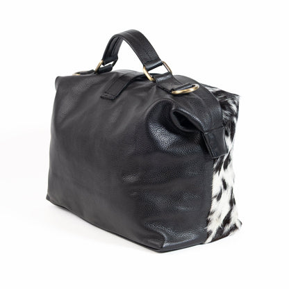 The Keep Her Cowhide Satchel