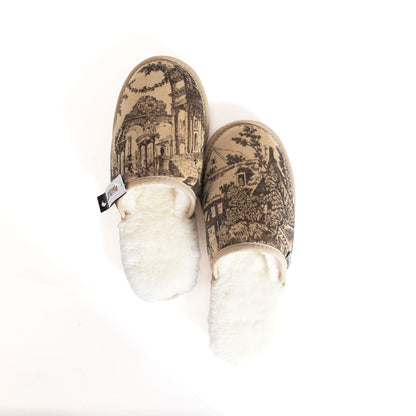 The Toile Collection: Antique Velvet &amp; Black Sheepskin Moodles