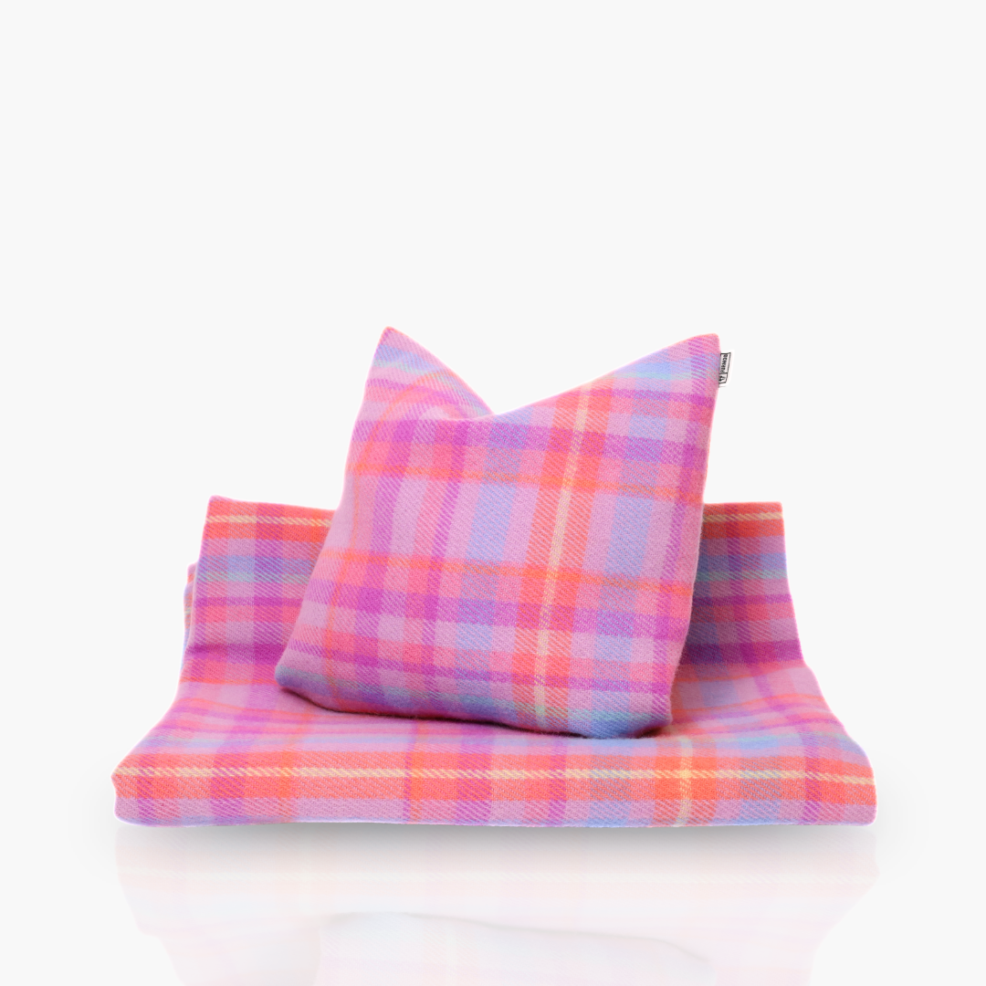 Ambrosia Tartan Wool Cushion Cover - 2 for 1 Deal