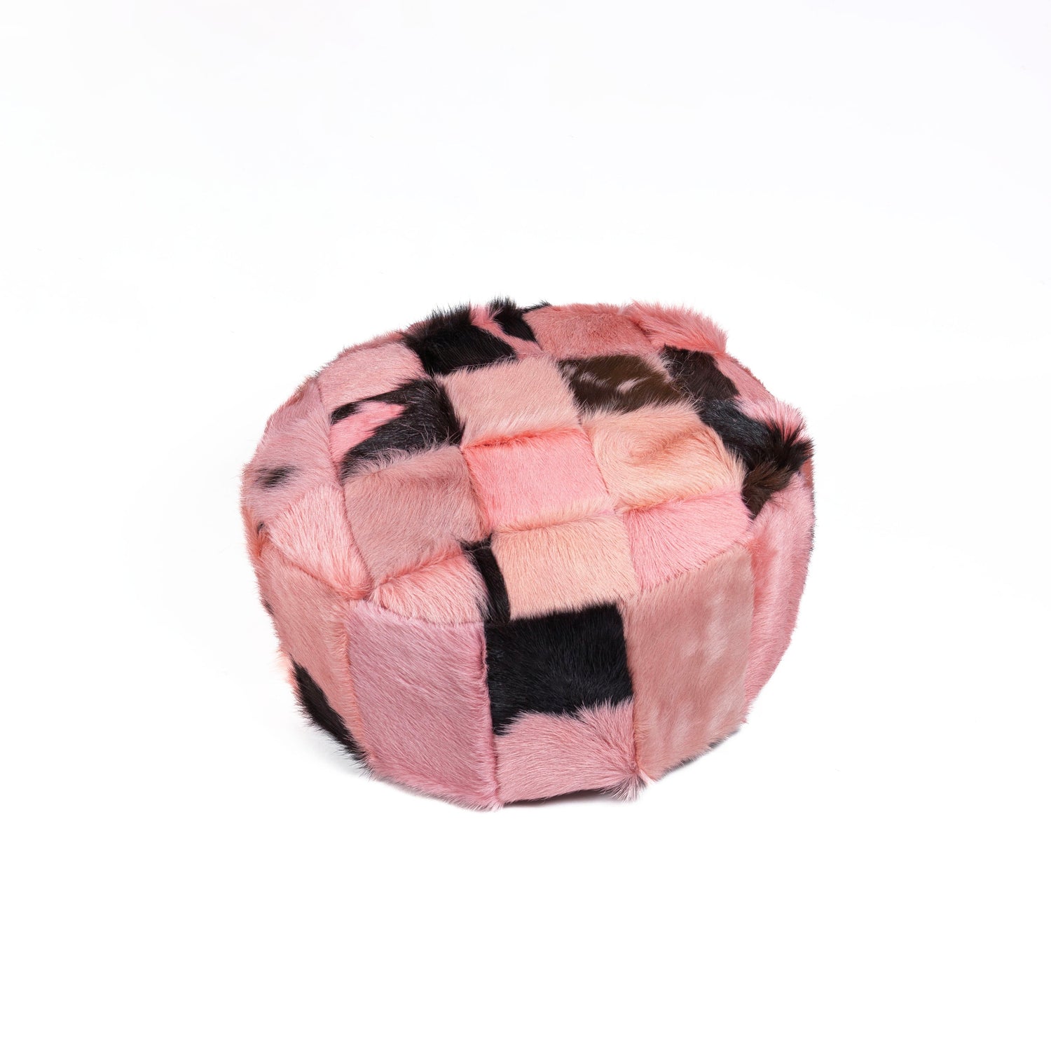 NZ Made Cowhide Pouf