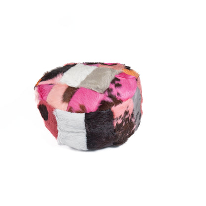 NZ Made Cowhide Pouf