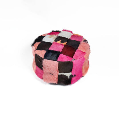 NZ Made Cowhide Pouf