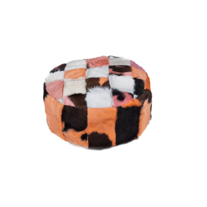 NZ Made Cowhide Pouf