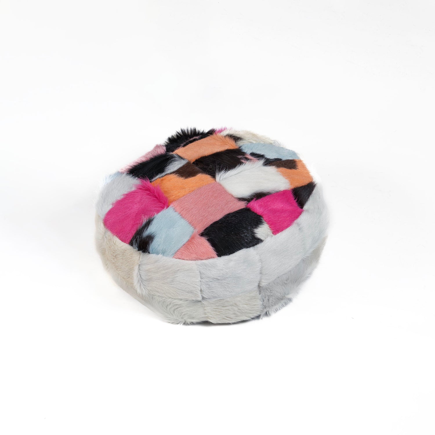 NZ Made Cowhide Pouf