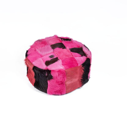 NZ Made Cowhide Pouf