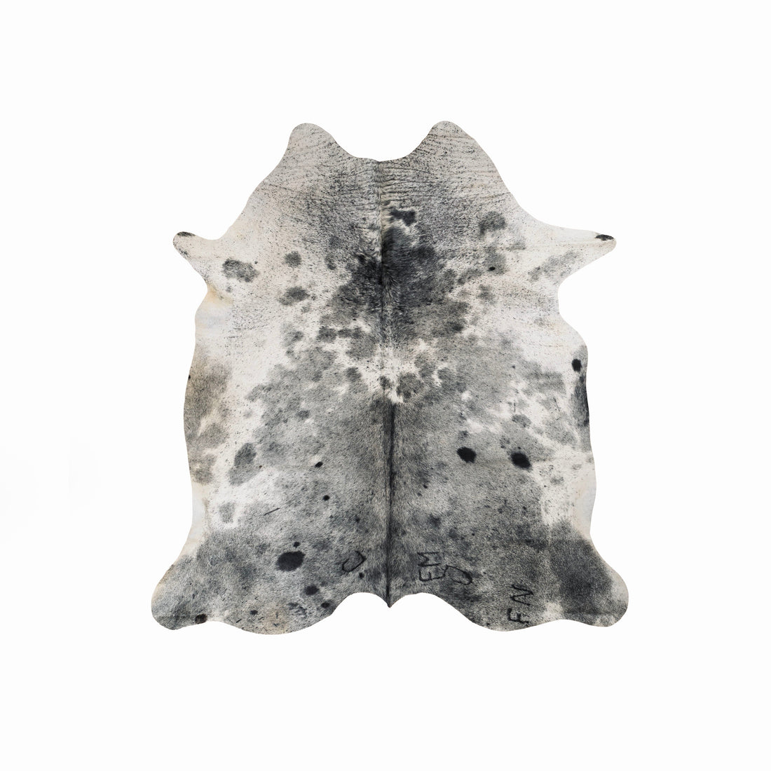 Salt &amp; Pepper Premium Cowhide Rug