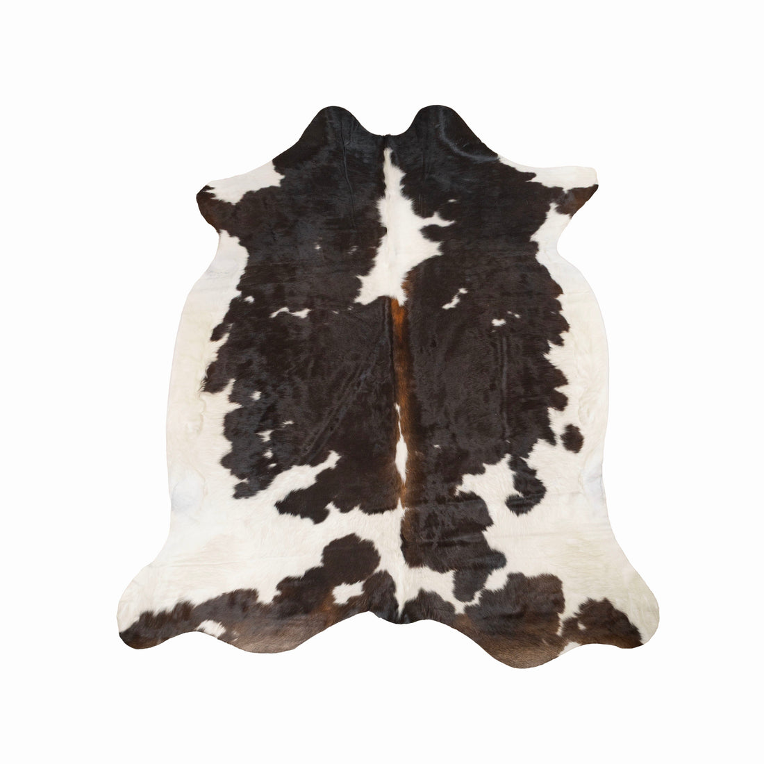 Brown &amp; White Premium Cowhide Rug