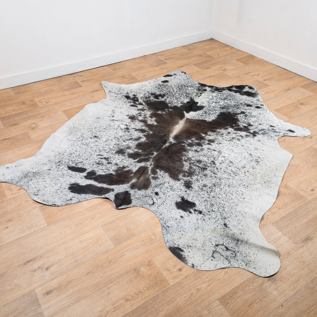 Brown Speckled Premium Cowhide Rug