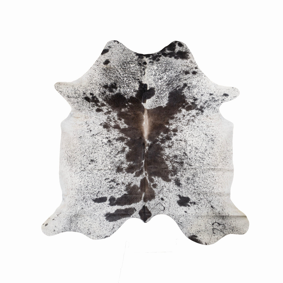 Brown Speckled Premium Cowhide Rug