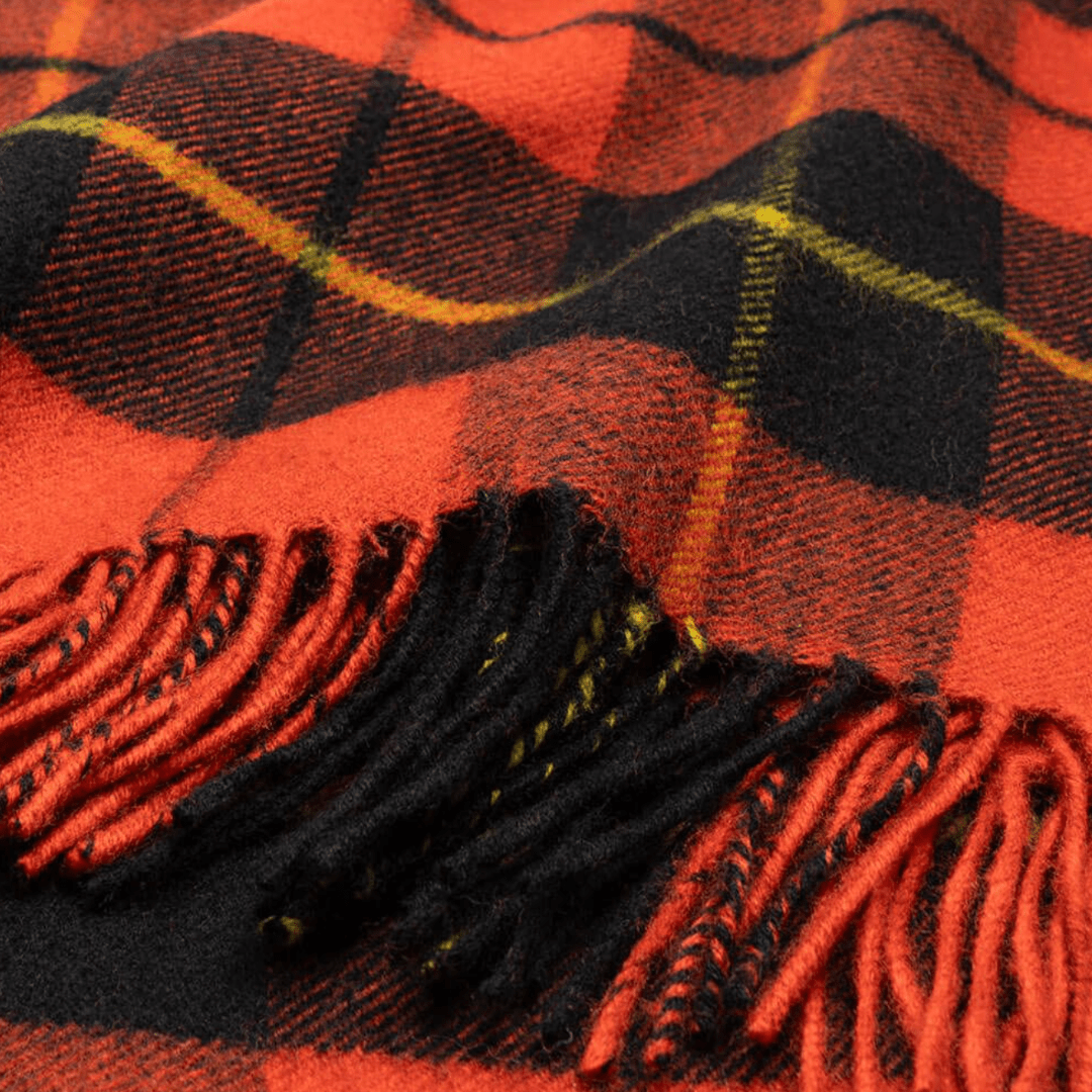 Wallace Ancient Tartan Lambswool Blanket