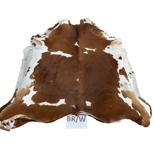 Brown & White Brazil Cowhide Rug
