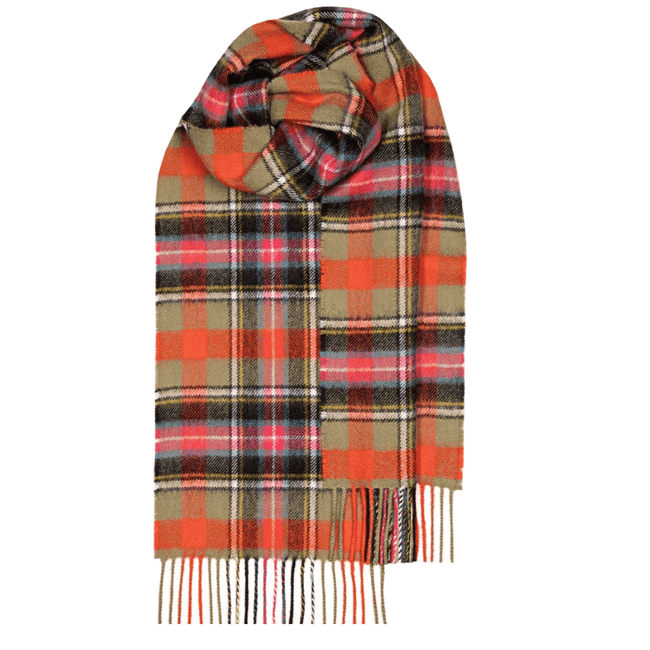 Bowhill Bruce of Kinnaird Lambswool Scarf | Wool Scarf