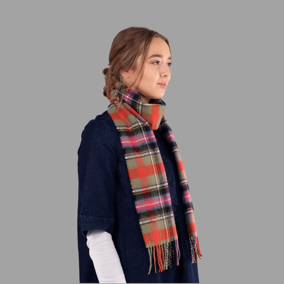 Bowhill Bruce of Kinnaird Lambswool Scarf | Wool Scarf