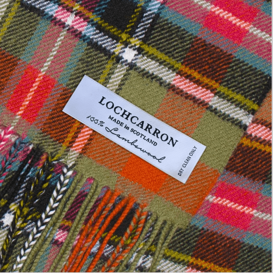 Bowhill Bruce of Kinnaird Lambswool Scarf | Wool Scarf