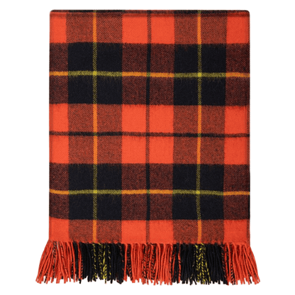 Wallace Ancient Tartan Lambswool Blanket