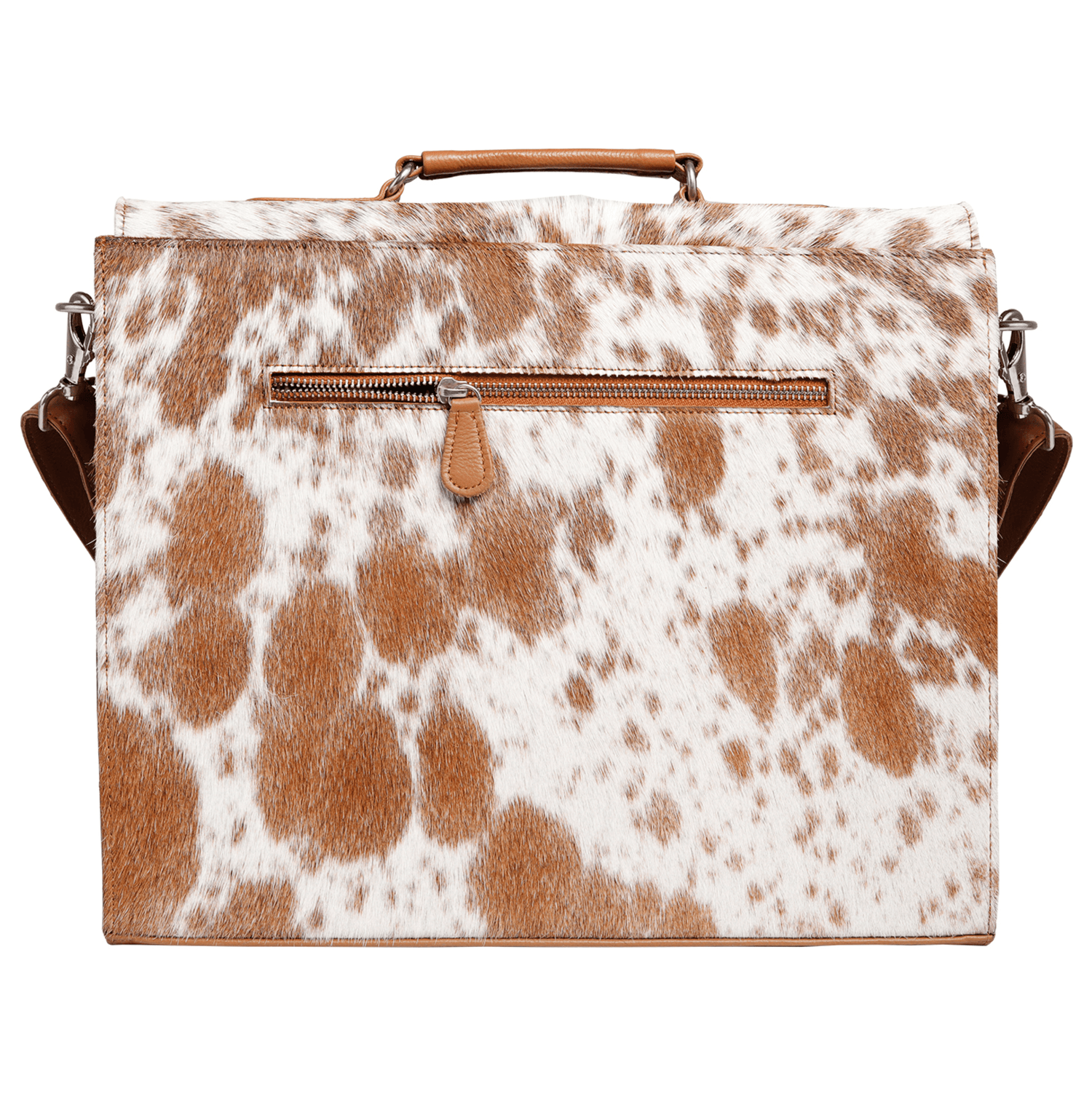 Cowhide Hide n Sleek Briefcase