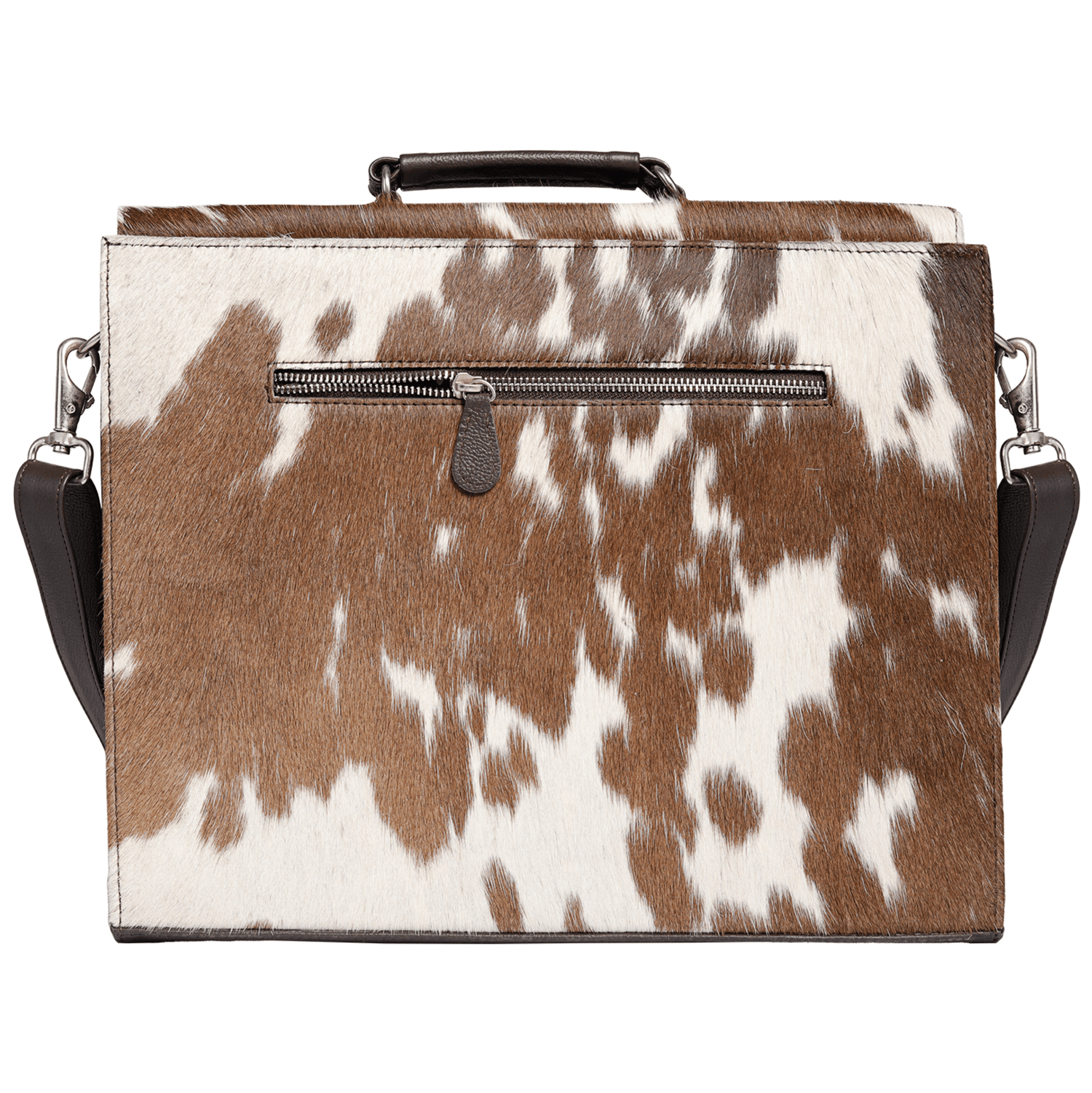 Cowhide Hide n Sleek Briefcase